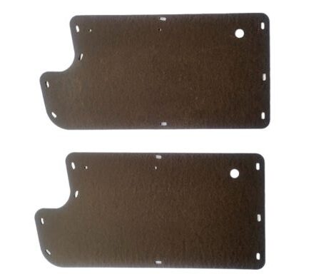 Pair of Interior Door Panels fits Jeep CJ7 76-81 w/ Hard Doors