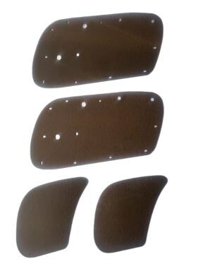 Pair of Interior Door Panels & Rear Panels fits Jeep Commando 66-73 New