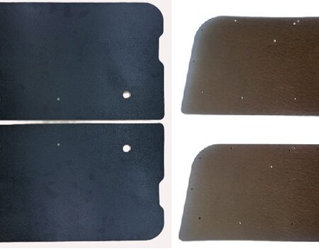 Pair of Interior Door Panels fits Jeep CJ7 C8 YJ 81-95 w/Hard Doors