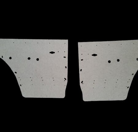 Pair of Power Window Rear Door Panels fits Jeep Grand Wagoneer 84-91