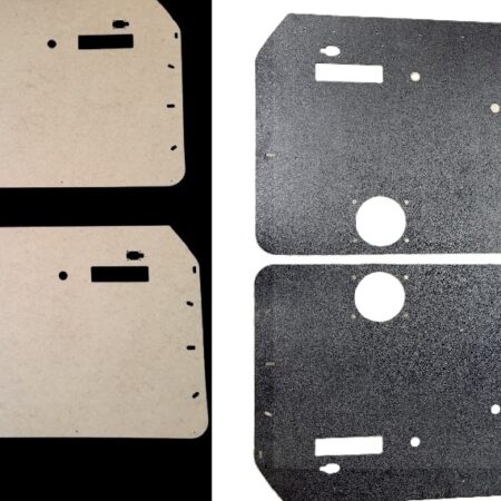 Pair of Power Window Front Door Panels fits Jeep Grand Wagoneer 84-91