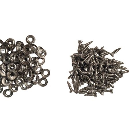 Complete interior panel Screw and Finish Washer kit fits Willys Wagon 46-51