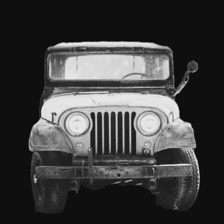 Reproduction Windshield glass fits Willys CJ5, M38A1 52-67