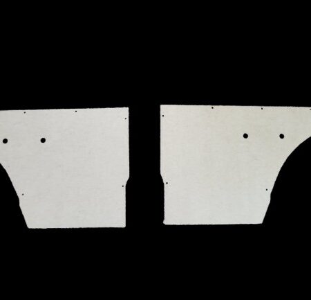 Reproduction Pair of Manual Window Rear Panels fits 2 Door Jeep Cherokee FSJ 78-83