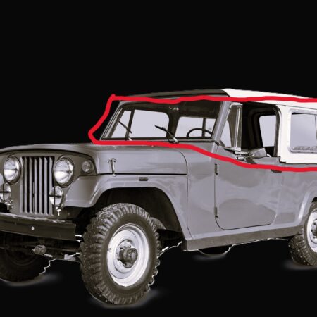 Reproduction Complete glass Package fits Jeep Commando Hardtop 67-71